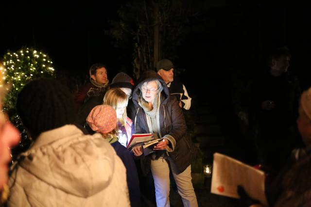 11. Türchen des "Lebendigen Adventskalenders" bei Familie Runge in Coppengrave