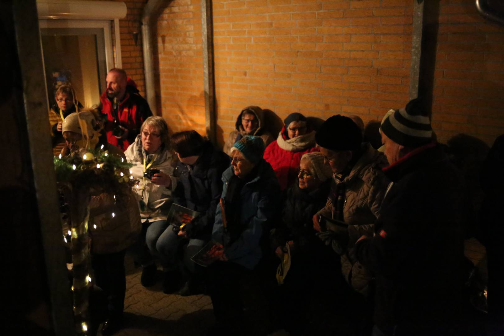 11. Türchen des "Lebendigen Adventskalenders" bei Familie Runge in Coppengrave