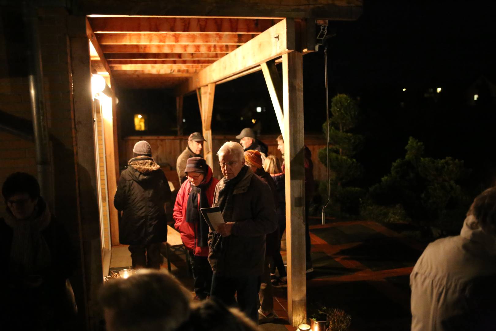 11. Türchen des "Lebendigen Adventskalenders" bei Familie Runge in Coppengrave