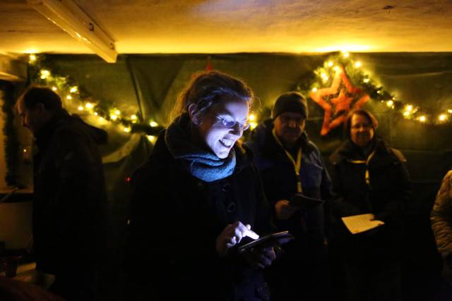 13. Türchen des "Lebendigen Adventskalenders" bei Familie Prell in Coppengrave