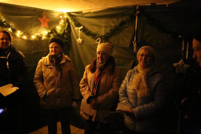 13. Türchen des "Lebendigen Adventskalenders" bei Familie Prell in Coppengrave