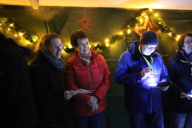 13. Türchen des "Lebendigen Adventskalenders" bei Familie Prell in Coppengrave