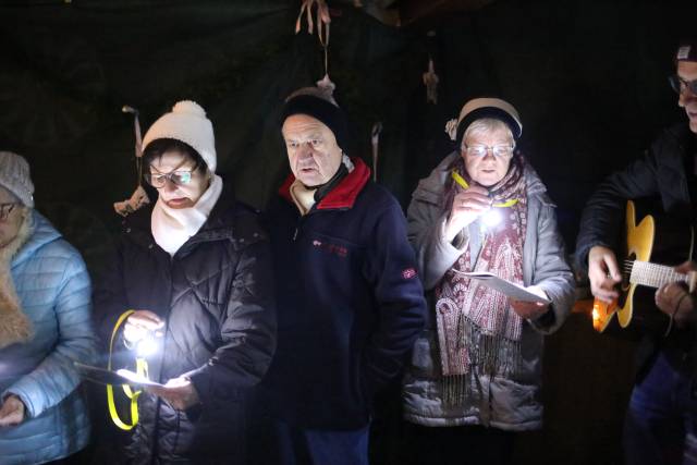 13. Türchen des "Lebendigen Adventskalenders" bei Familie Prell in Coppengrave