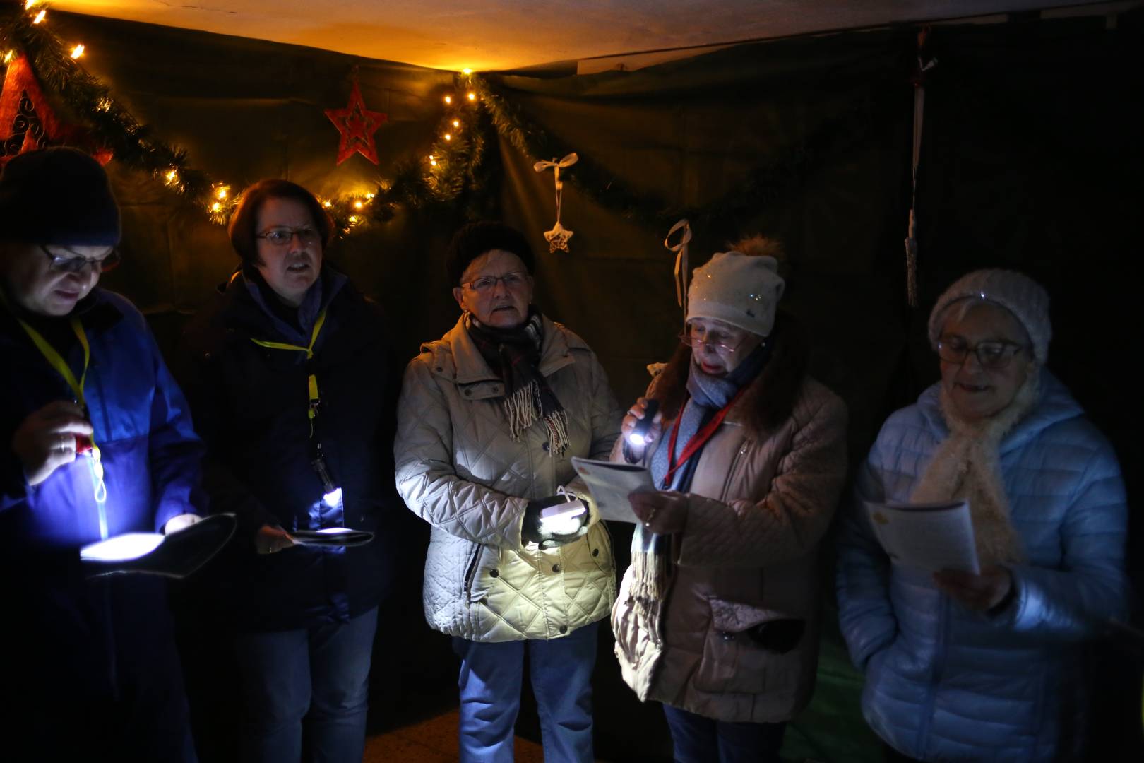 13. Türchen des "Lebendigen Adventskalenders" bei Familie Prell in Coppengrave