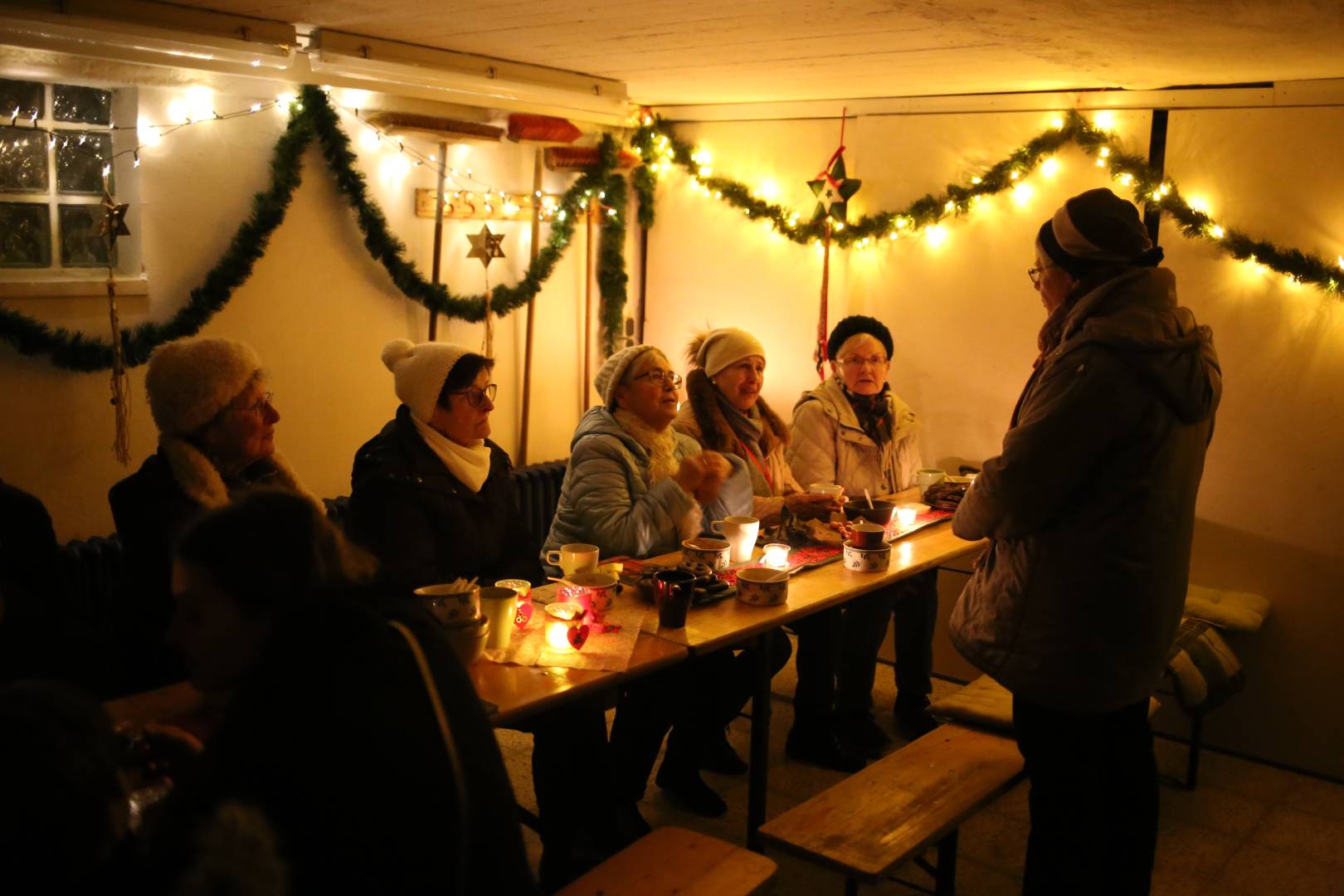 13. Türchen des "Lebendigen Adventskalenders" bei Familie Prell in Coppengrave