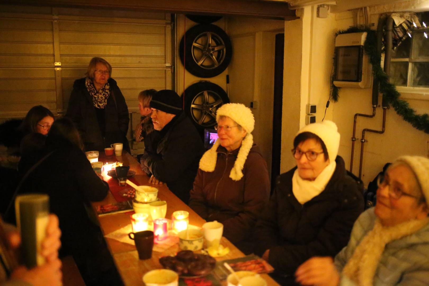 13. Türchen des "Lebendigen Adventskalenders" bei Familie Prell in Coppengrave