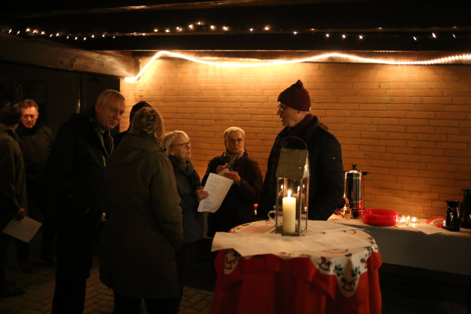 18. Türchen des "Lebendigen Adventskalenders" bei Familie Schulz in Duingen