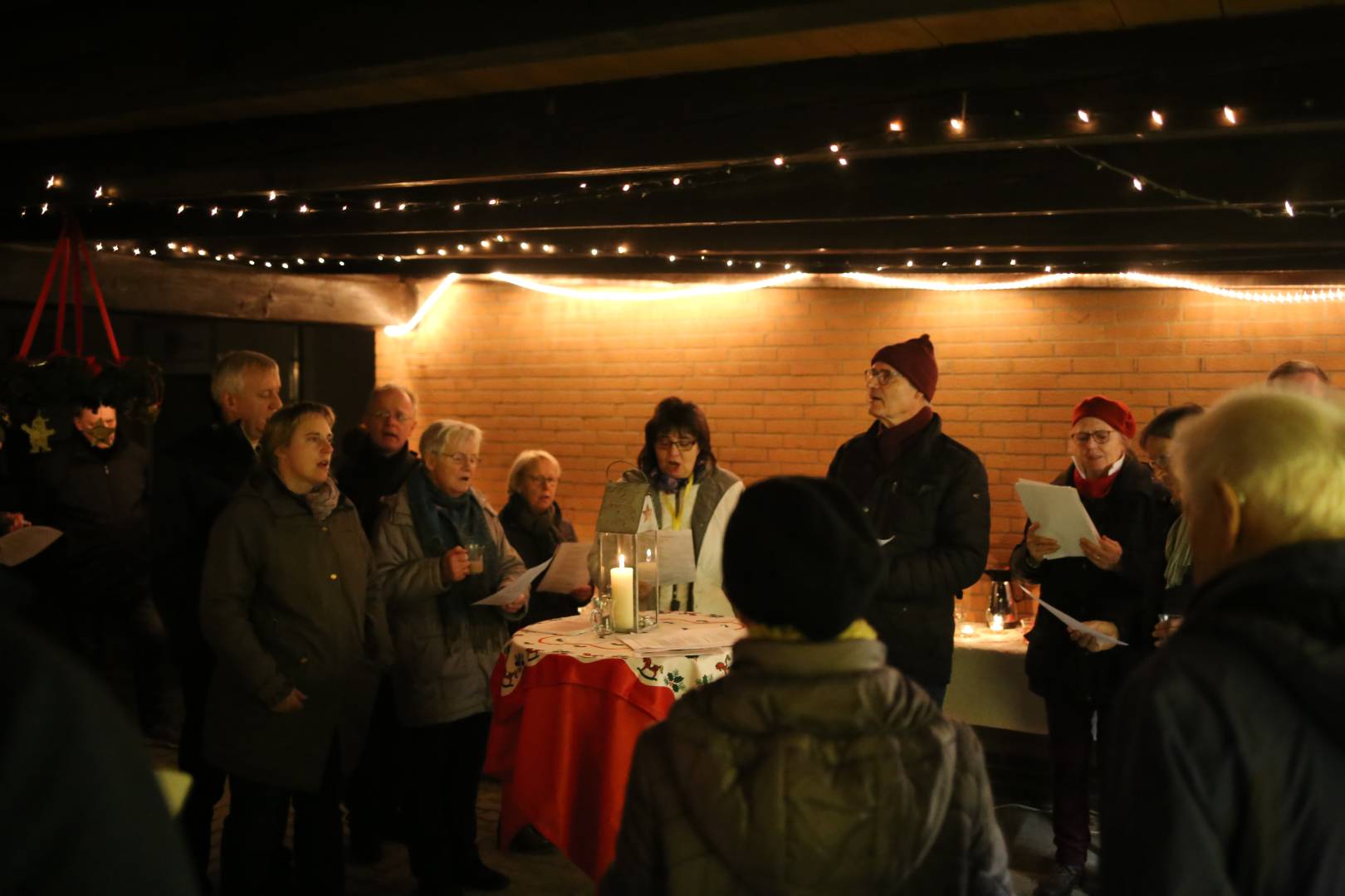 18. Türchen des "Lebendigen Adventskalenders" bei Familie Schulz in Duingen