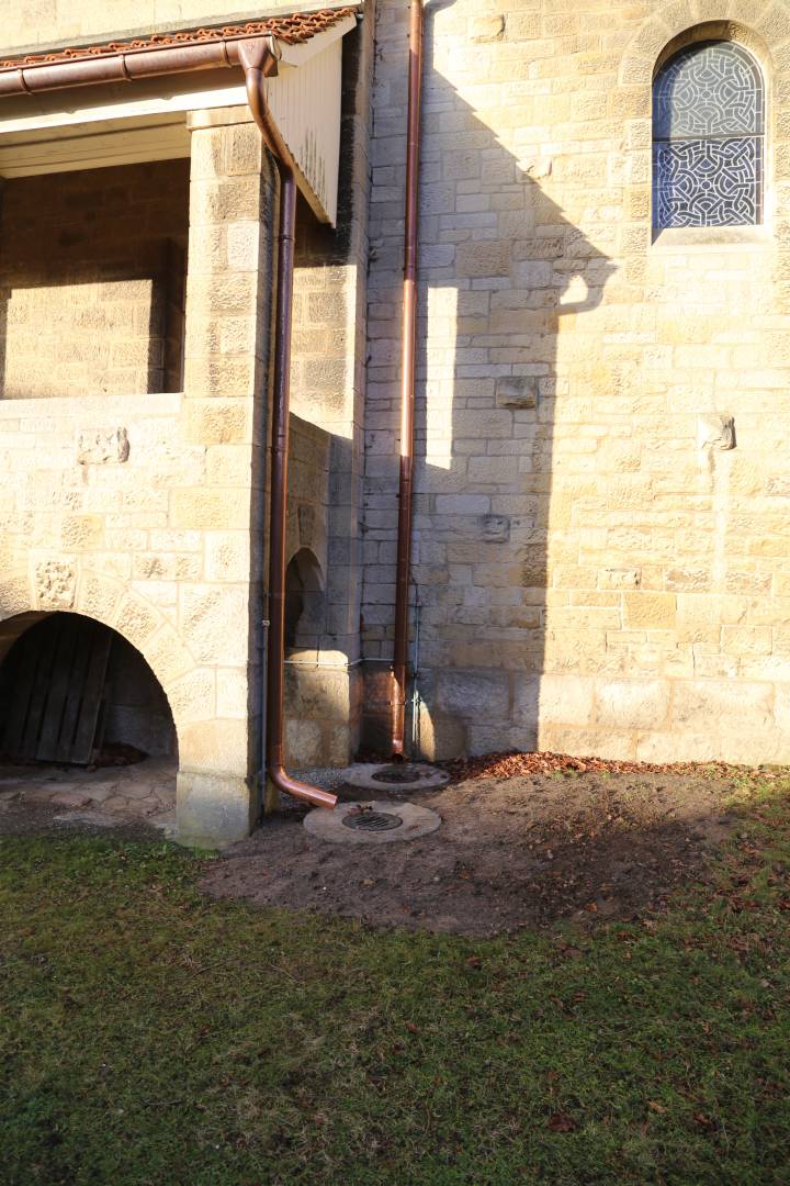 Dachentwässerung St. Franziskuskirche