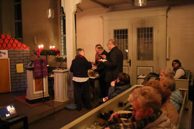 23. Türchen des "Lebendigen Adventskalenders" in der Katharinenkirche in Duingen