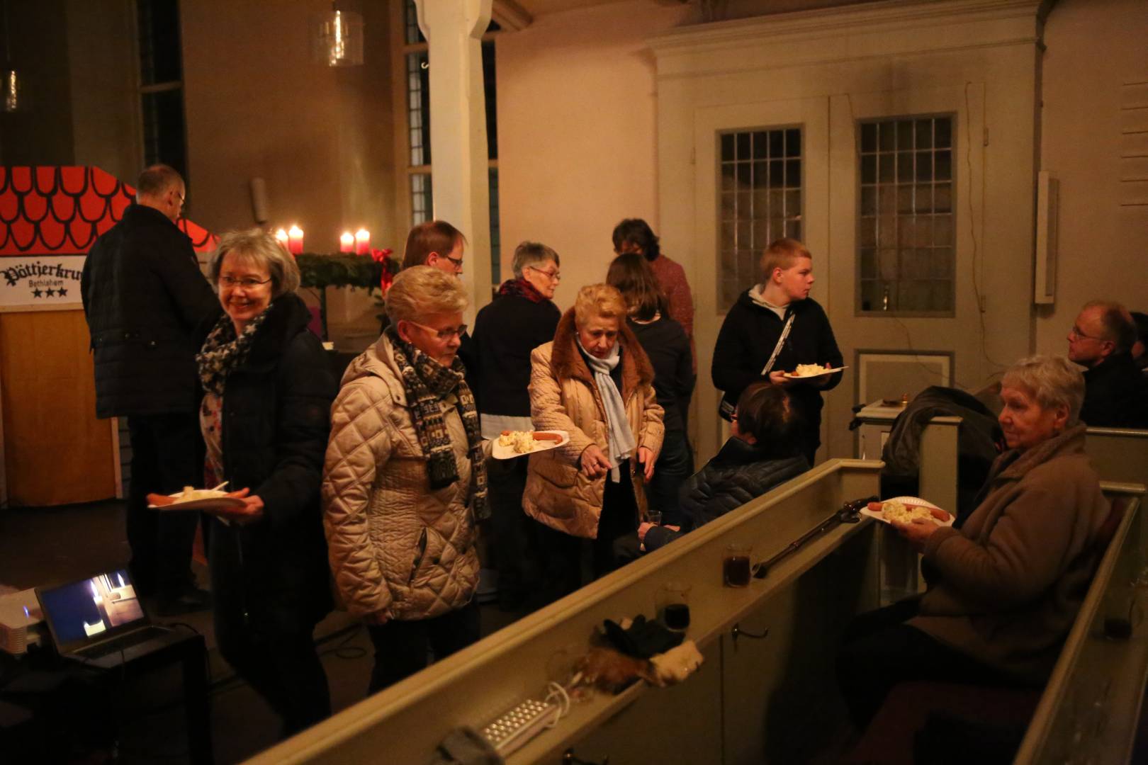 23. Türchen des "Lebendigen Adventskalenders" in der Katharinenkirche in Duingen