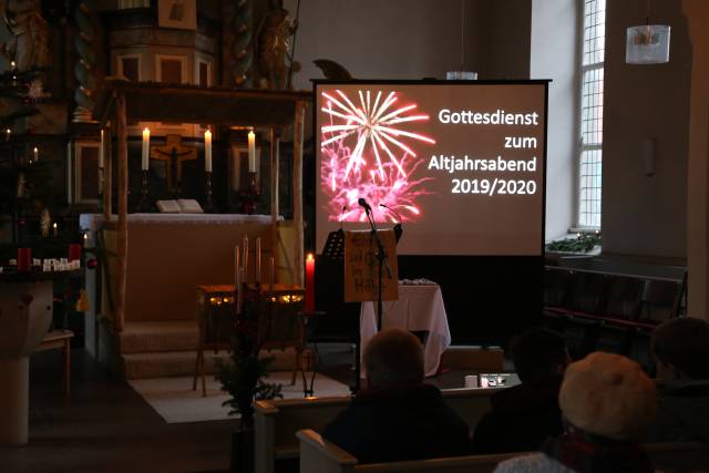 Jahresabschlussgottesdienst in der Katharinenkirche in Duingen