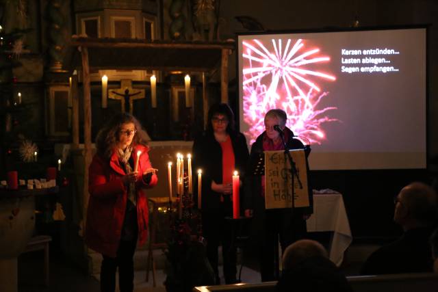 Jahresabschlussgottesdienst in der Katharinenkirche in Duingen