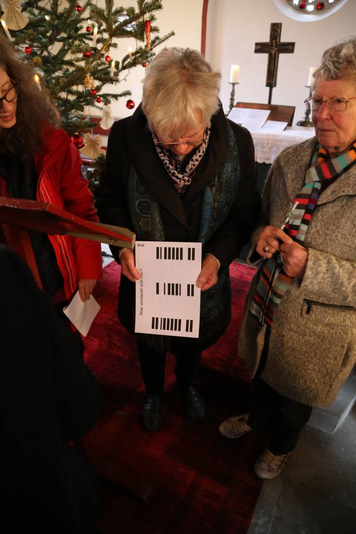 Winterkirche in Fölziehausen unter dem Thema "Elisabeth von Sachsen"