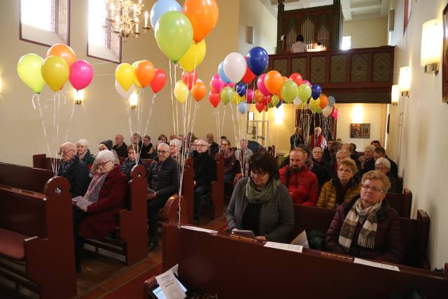 Winterkirche in Coppengrave unter dem Thema "Martin Luther"