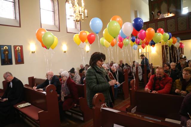 Winterkirche in Coppengrave unter dem Thema "Martin Luther"