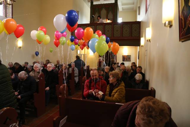 Winterkirche in Coppengrave unter dem Thema "Martin Luther"