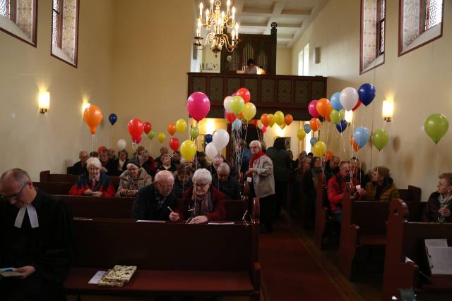 Winterkirche in Coppengrave unter dem Thema "Martin Luther"