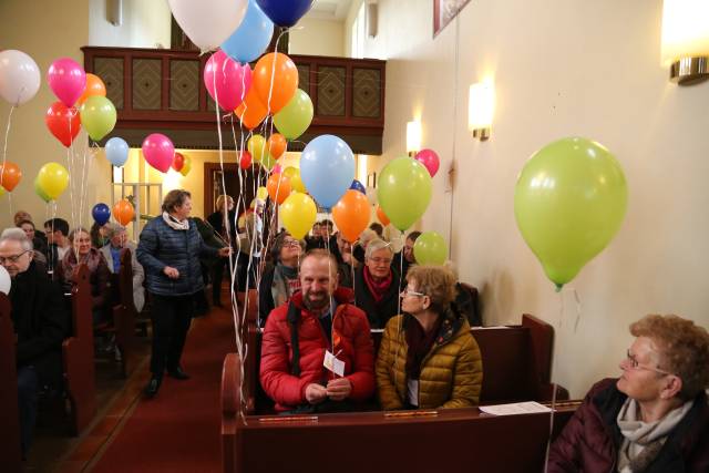 Winterkirche in Coppengrave unter dem Thema "Martin Luther"