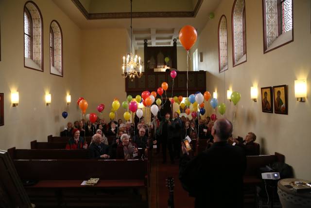 Winterkirche in Coppengrave unter dem Thema "Martin Luther"