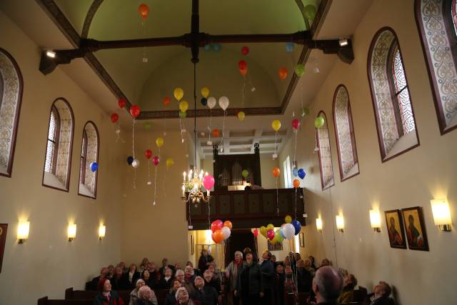 Winterkirche in Coppengrave unter dem Thema "Martin Luther"