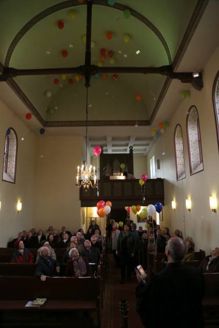 Winterkirche in Coppengrave unter dem Thema "Martin Luther"