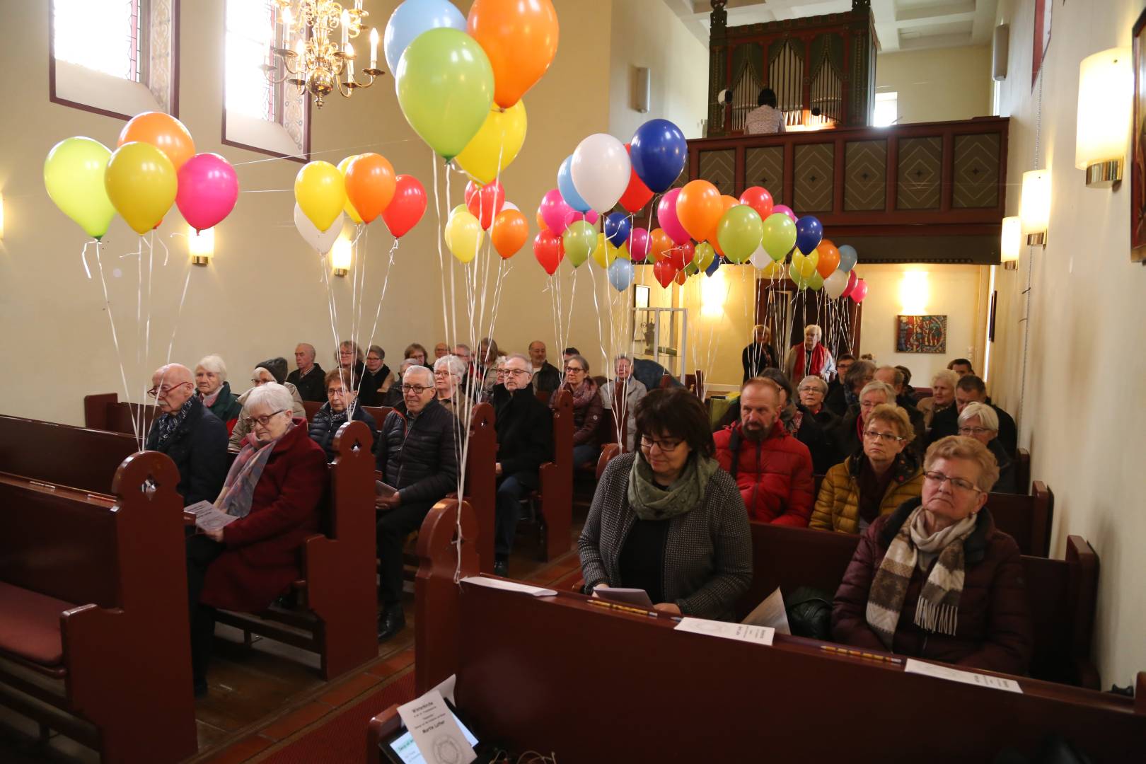 Winterkirche in Coppengrave unter dem Thema "Martin Luther"