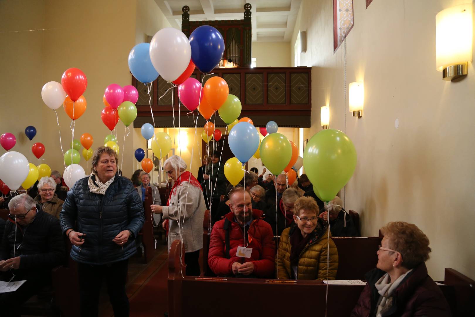 Winterkirche in Coppengrave unter dem Thema "Martin Luther"