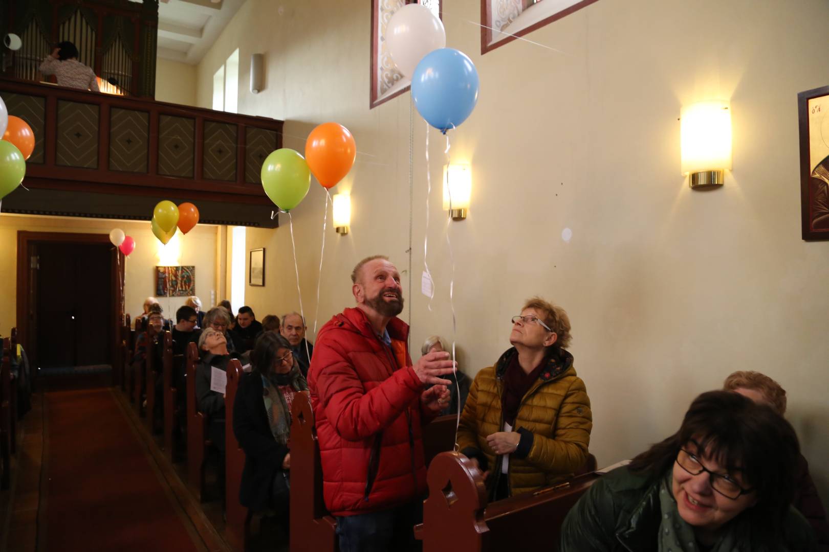 Winterkirche in Coppengrave unter dem Thema "Martin Luther"