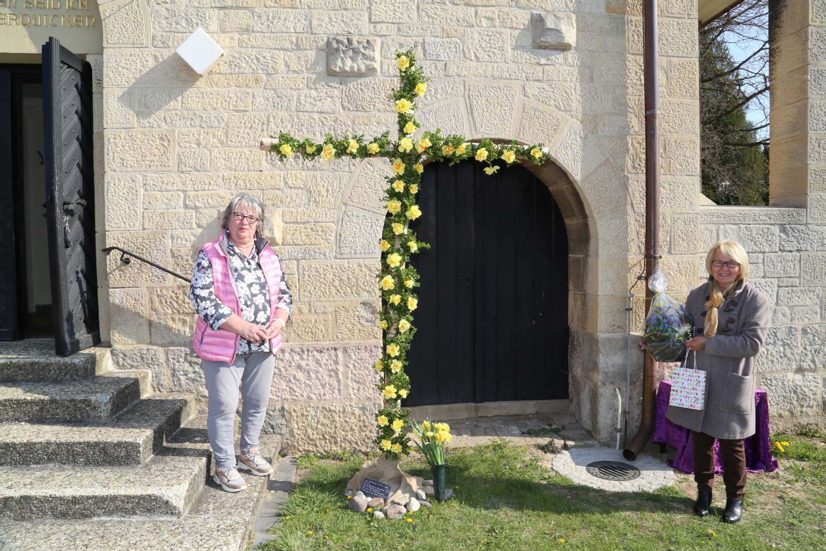 Ostersonntag an der St. Franziskuskirche