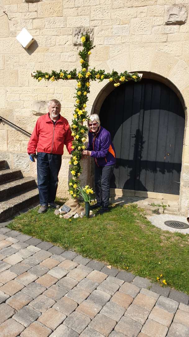 Ostersonntag an der St. Franziskuskirche