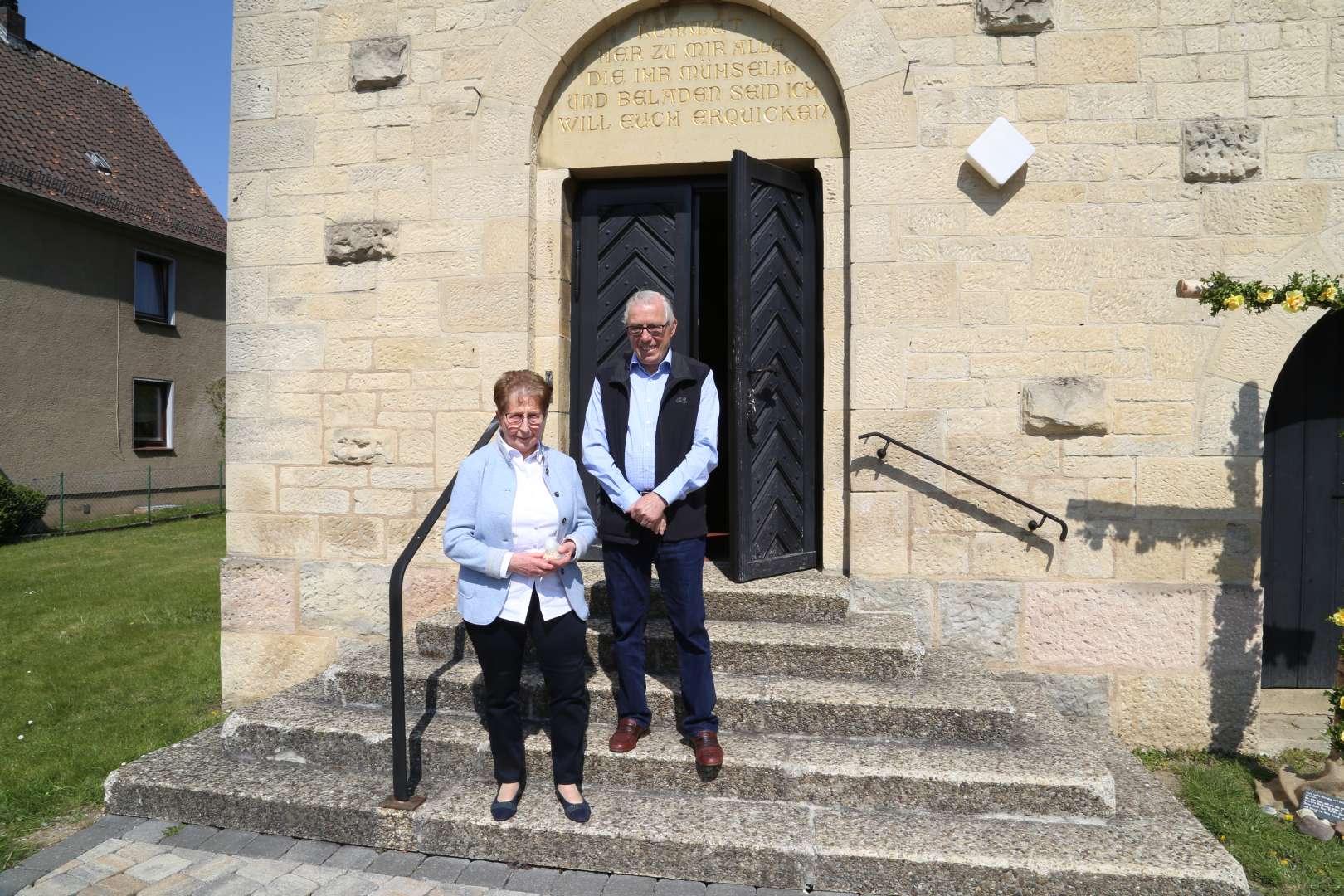 Ostersonntag an der St. Franziskuskirche