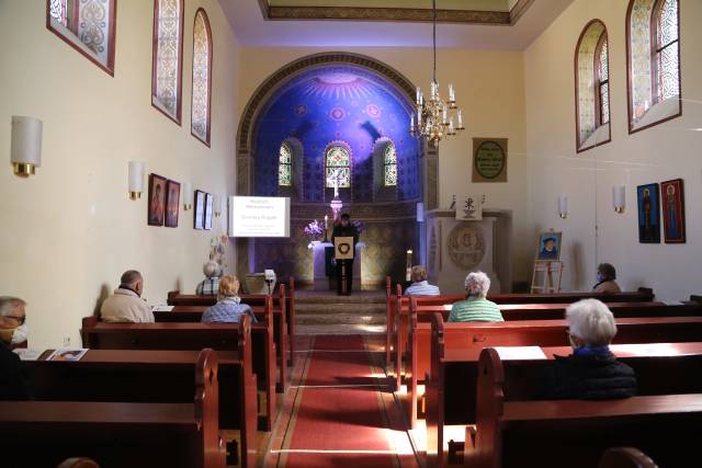 Gottesdienst Premiere in Coronazeiten in der St. Franziskuskirche