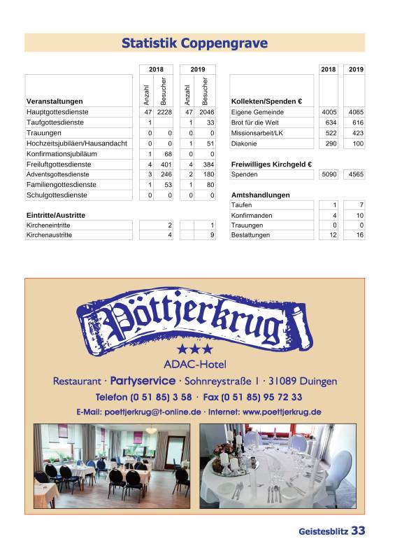 Gemeindebrief Juni 2020 - August 2020