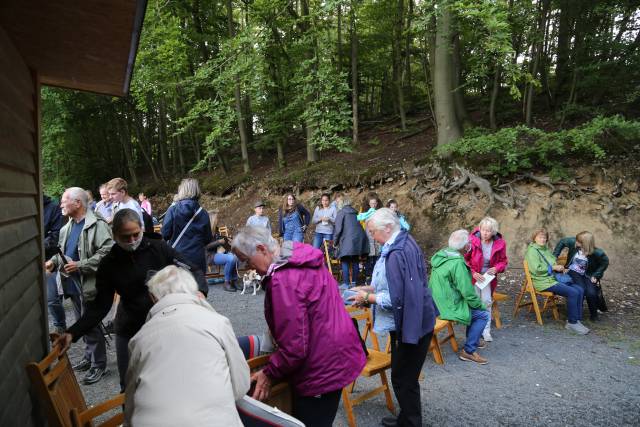 Gottesdienst am Leineberglandbalkon