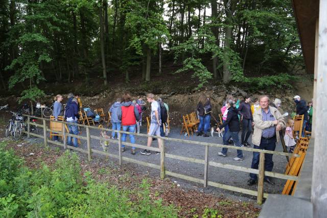 Gottesdienst am Leineberglandbalkon