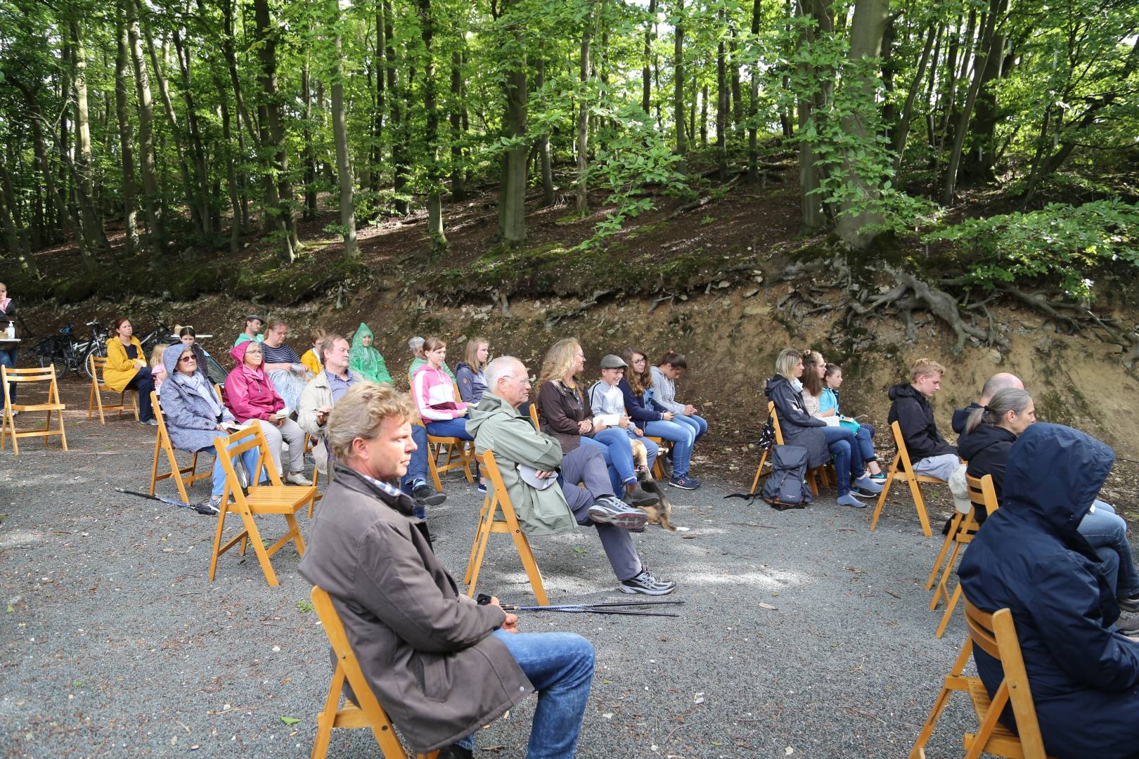 Gottesdienst am Leineberglandbalkon