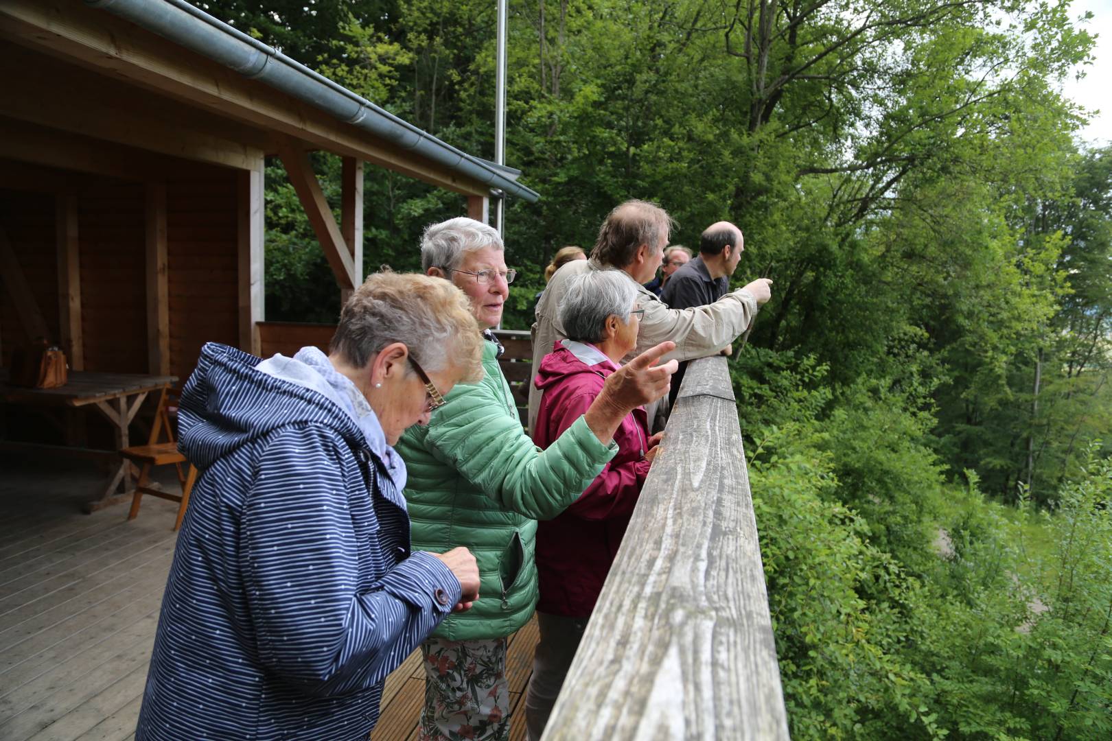 Gottesdienst am Leineberglandbalkon