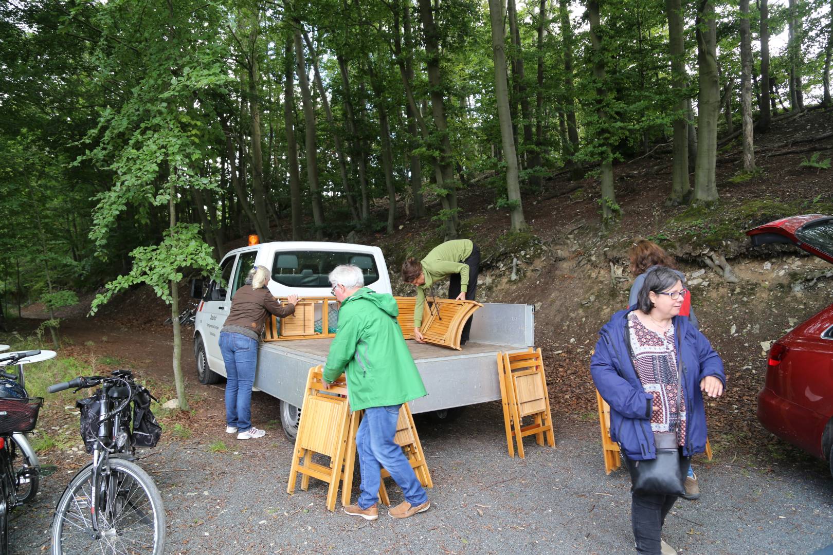 Gottesdienst am Leineberglandbalkon