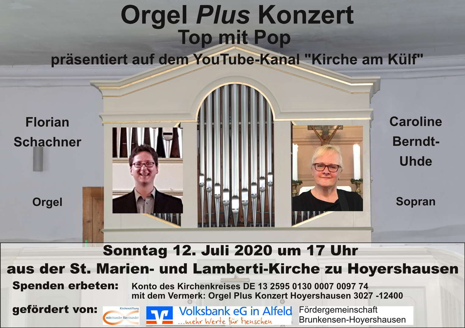 Orgel <i>Plus</i> Konzert via Internet und CD