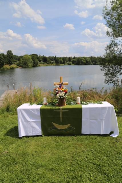 Schulabschlussgottesdienst am Humboldtsee