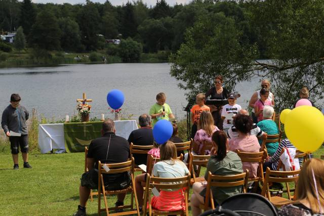 Schulabschlussgottesdienst am Humboldtsee