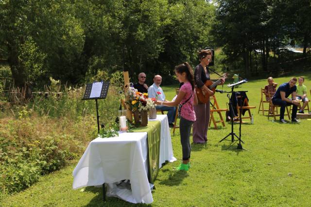 Schulabschlussgottesdienst am Humboldtsee