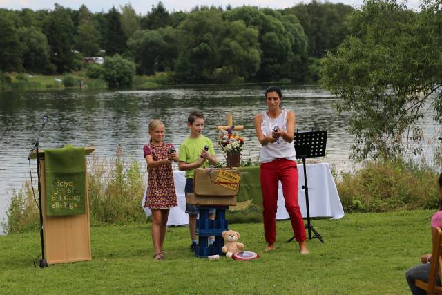 Schulabschlussgottesdienst am Humboldtsee