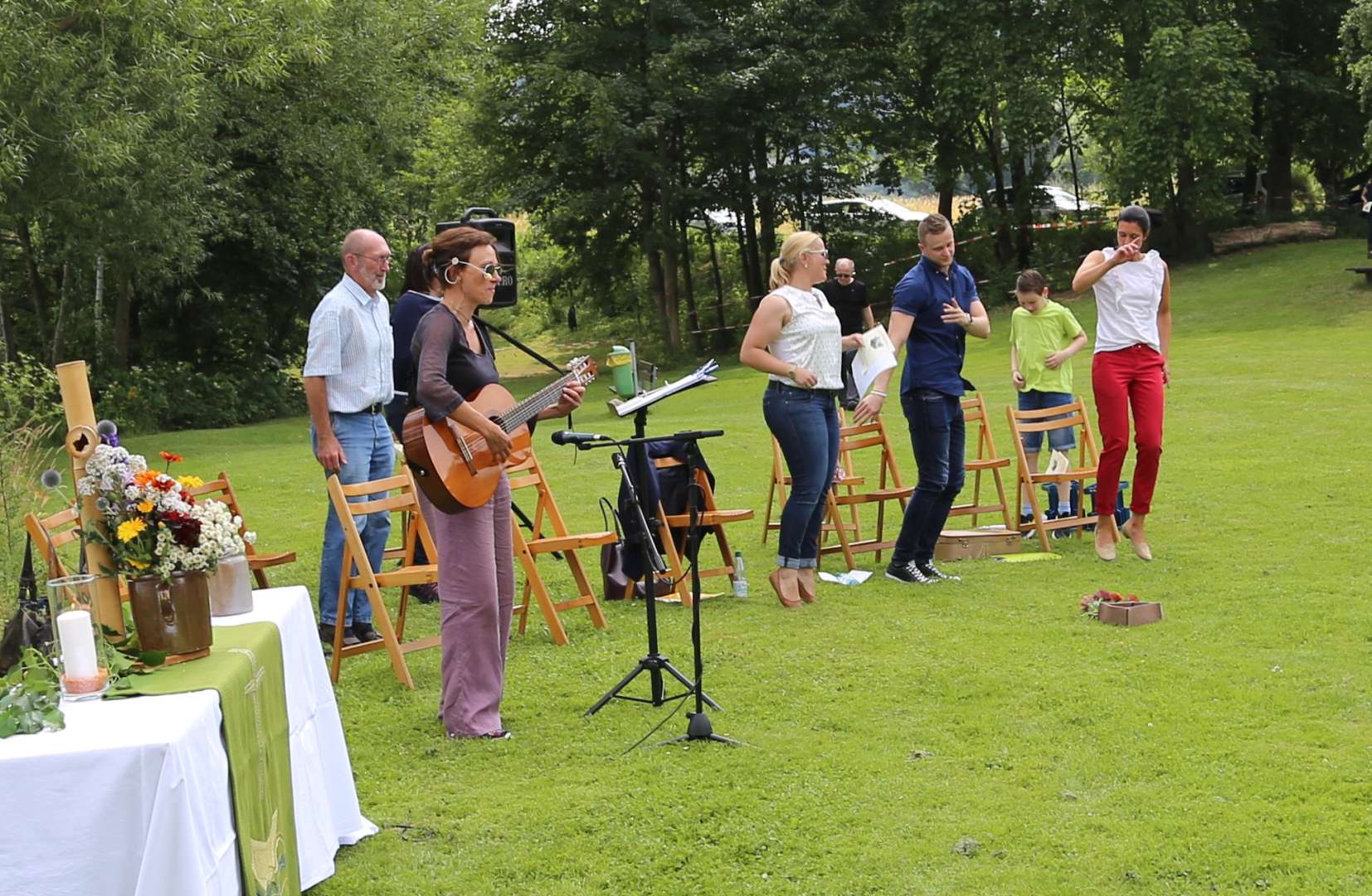 Schulabschlussgottesdienst am Humboldtsee