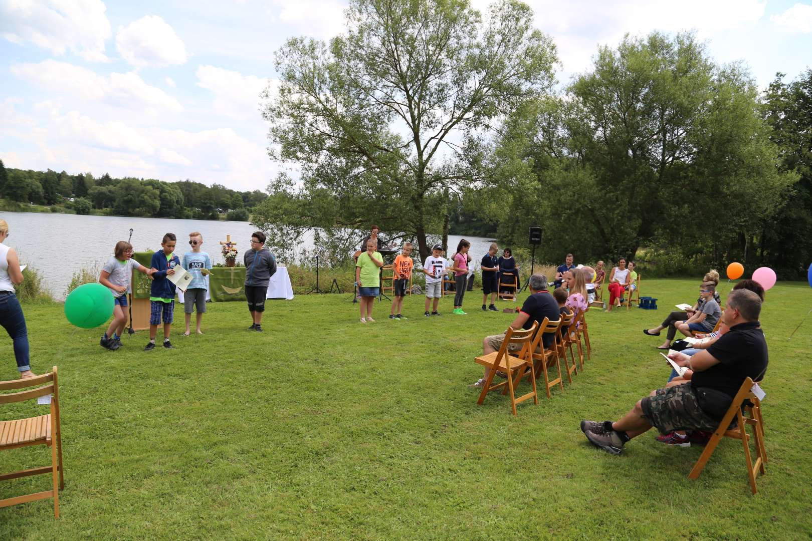 Schulabschlussgottesdienst am Humboldtsee