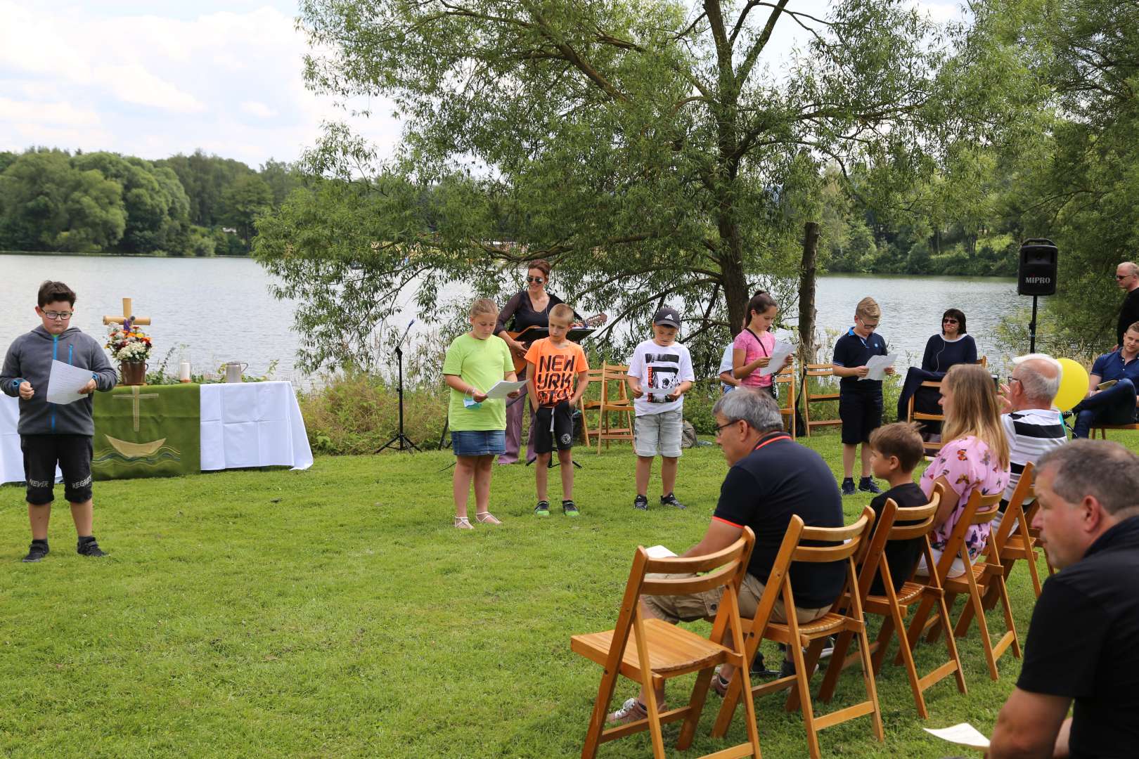 Schulabschlussgottesdienst am Humboldtsee
