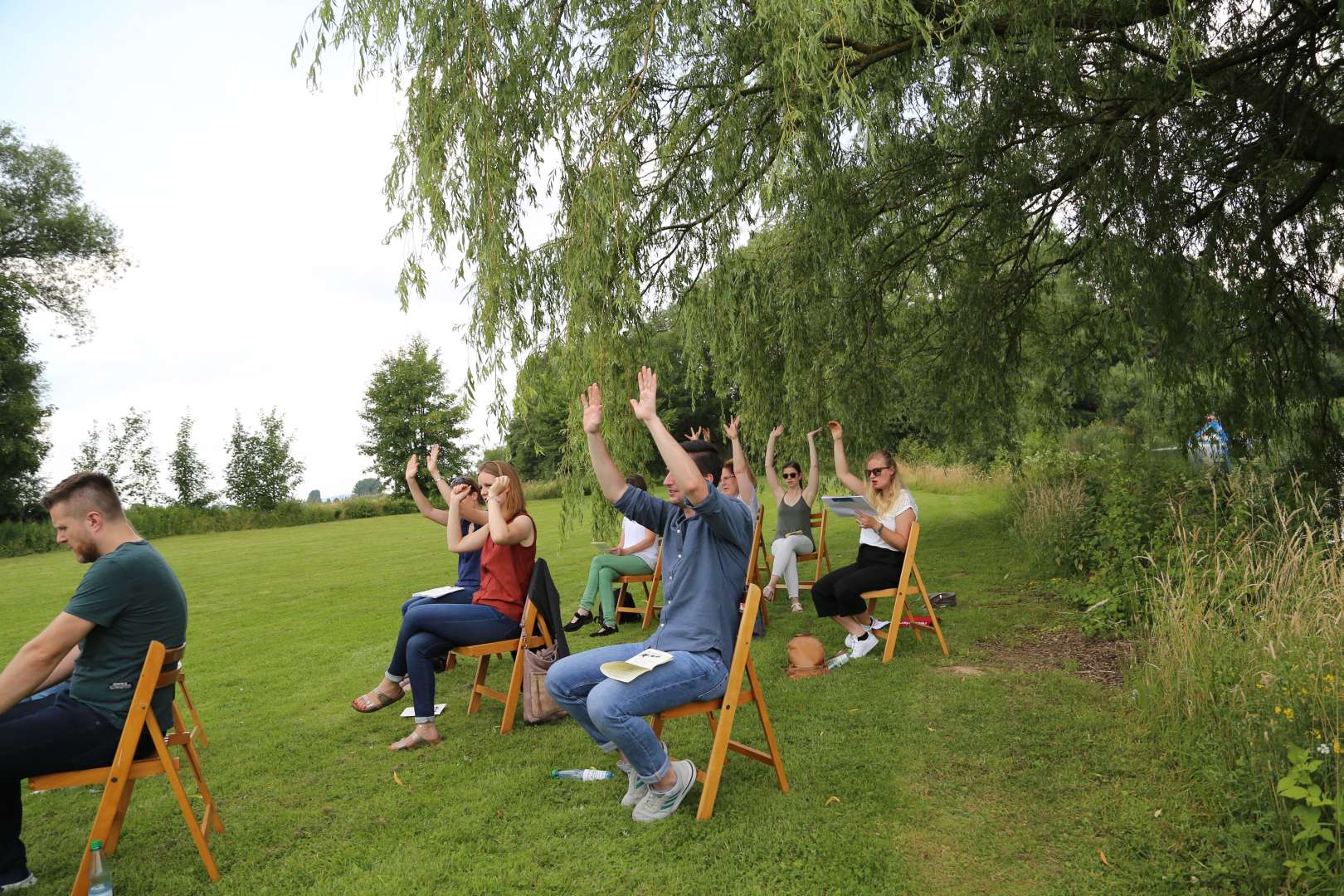 Schulabschlussgottesdienst am Humboldtsee