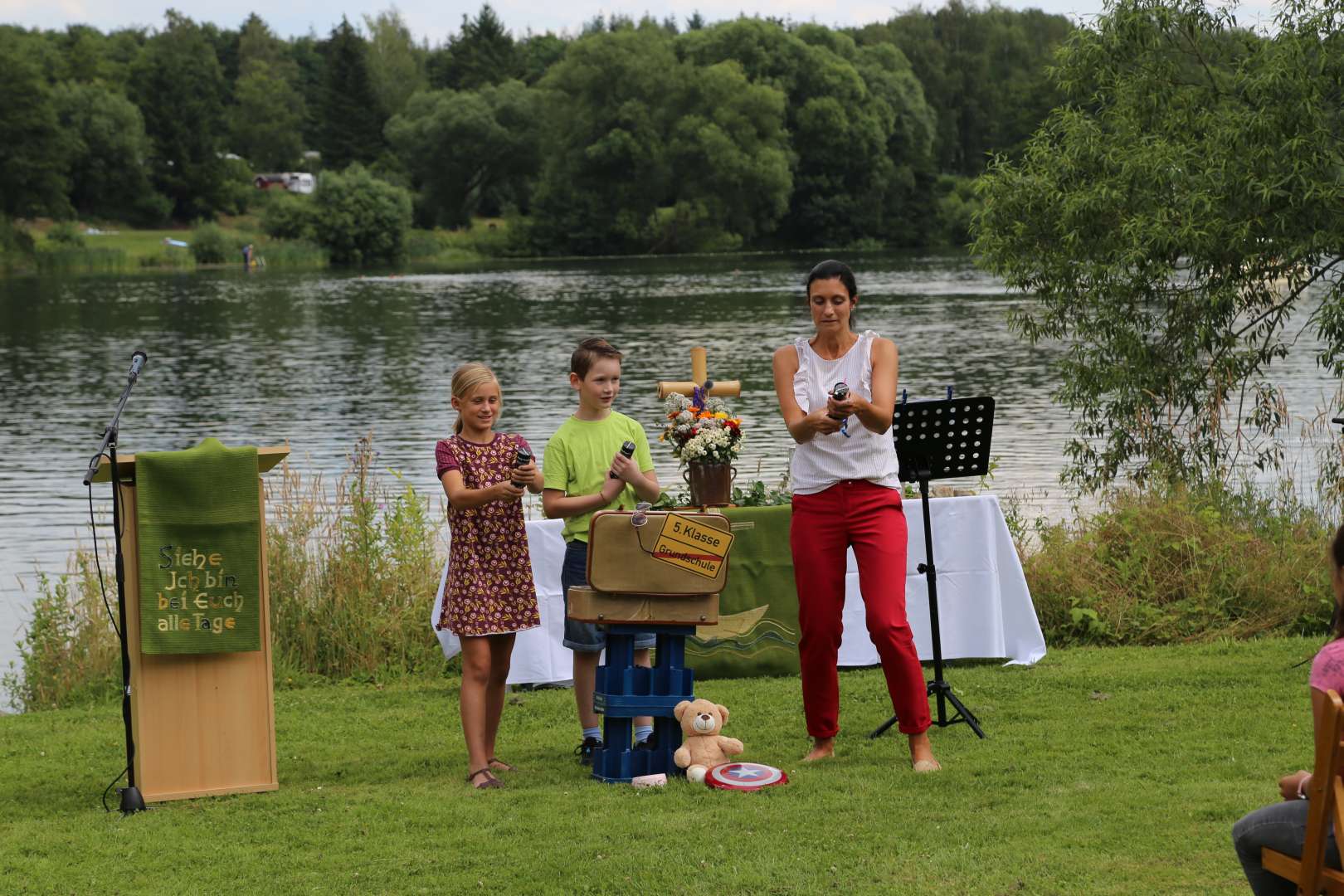 Schulabschlussgottesdienst am Humboldtsee