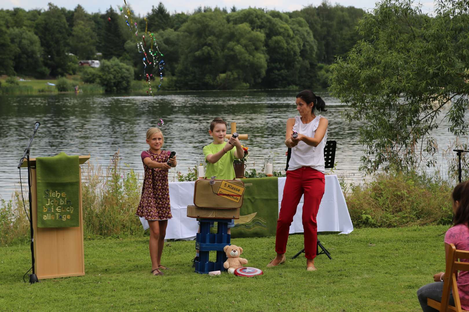 Schulabschlussgottesdienst am Humboldtsee